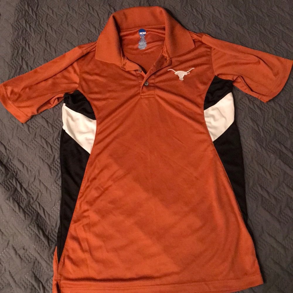 Men’s longhorn polo